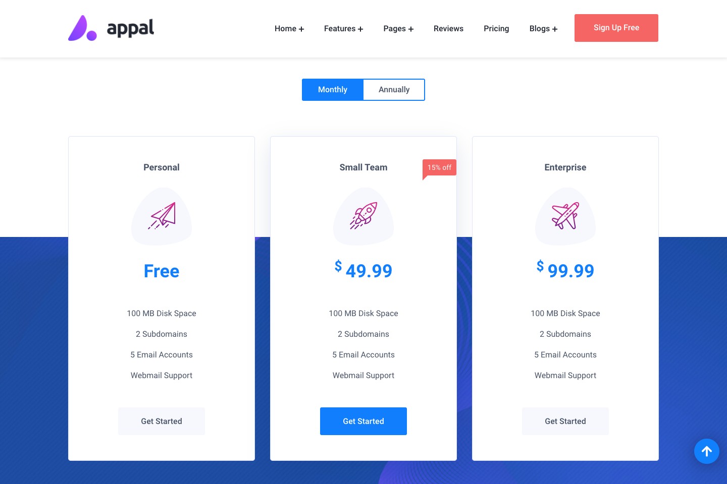 Appal - Ultimate Startup Landing Page Drupal Theme